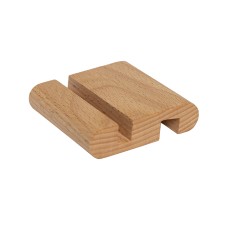 Подставка под телефон «Мини» 8 x 8 x 2 см, пазы 1 см. и 1,4 см, бук Подставка под телефон «Мини» 8 x 8 x 2 см, пазы 1 см. и 1,4 см, бук