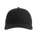 Бейсболка BRYCE, 6 клиньев, сетка, 100 % переработанный полиэстер, застежка, черный Бейсболка BRYCE, 6 клиньев, сетка, 100 % переработанный полиэстер, застежка, черный