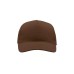 Бейсболка "START FIVE", 5 клиньев, застежка на липучке, коричневый, 100% хлопок, плотность 160 г/м2 Бейсболка "START FIVE", 5 клиньев, застежка на липучке, коричневый, 100% хлопок, плотность 160 г/м2