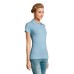 Поло "Perfect Women", голубой_S, 100% х/б, 180г/м2