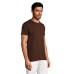 Футболка мужская REGENT, шоколадный_XL, 100% х/б, 150 г/м2 Футболка мужская REGENT, шоколадный_XL, 100% х/б, 150 г/м2