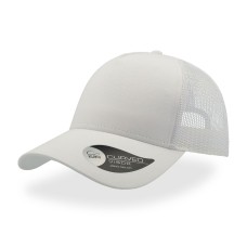 Бейсболка "RAPPER COTTON", 5 клиньев, белый, пластиковая застежка, 100% хлопок, 100% п/э, 180 гр/м2 Бейсболка "RAPPER COTTON", 5 клиньев, белый, пластиковая застежка, 100% хлопок, 100% п/э, 180 гр/м2