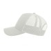Бейсболка "RAPPER COTTON", 5 клиньев, белый, пластиковая застежка, 100% хлопок, 100% п/э, 180 гр/м2