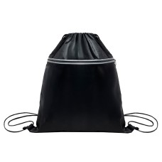 Рюкзак мешок "Shift" со светоотражающей молнией, чёрный, 36*41 см, полиэстер 210D Рюкзак мешок "Shift" со светоотражающей молнией, чёрный, 36*41 см, полиэстер 210D