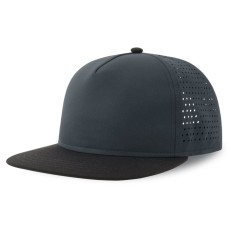 Бейсболка "Bank Five-S", 5 клиньев, темно-синий/черный, 100% переработанный полиэстер, 120 г/м2 Бейсболка "Bank Five-S", 5 клиньев, темно-синий/черный, 100% переработанный полиэстер, 120 г/м2