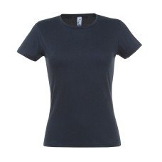Футболка "Miss", темно-синий_L, 100% х/б, 150 г/м2 Футболка "Miss", темно-синий_L, 100% х/б, 150 г/м2