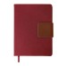 Ежедневник недатированный Mod, А5, красный, кремовый блок