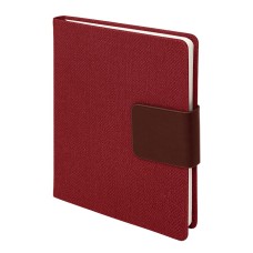 Ежедневник недатированный Mod, А5, красный, кремовый блок Ежедневник недатированный Mod, А5, красный, кремовый блок