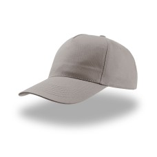 Бейсболка "START FIVE", 5 клиньев,застежка на липучке, серый, 100% хлопок, плотность 160 г/м2 Бейсболка "START FIVE", 5 клиньев,застежка на липучке, серый, 100% хлопок, плотность 160 г/м2