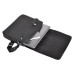 Конференц-сумка "BUSINESS" c шильдом, черный, 33.5?6?26.5 cm, микрофибра Конференц-сумка "BUSINESS" c шильдом, черный, 33.5?6?26.5 cm, микрофибра