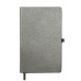 Ежедневник недатированный Starry , А5, серый, кремовый блок