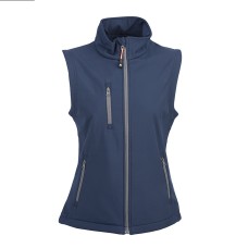 Жилет женский "TARVISIO LADY", темно-синий, XL, 95% полиэстер, 5% эластан, 320 г/м2 Жилет женский "TARVISIO LADY", темно-синий, XL, 95% полиэстер, 5% эластан, 320 г/м2