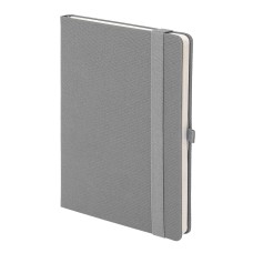 Бизнес-блокнот OXI, A5, серый, твердая обложка, RPET, в линейку Бизнес-блокнот OXI, A5, серый, твердая обложка, RPET, в линейку