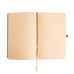Бизнес-блокнот TERRI, A5, бежевый, твердая обложка, рециклированная бумага, в линейку Бизнес-блокнот TERRI, A5, бежевый, твердая обложка, рециклированная бумага, в линейку