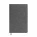 Бизнес-блокнот ALFI, A5, серый, мягкая обложка, в линейку Бизнес-блокнот ALFI, A5, серый, мягкая обложка, в линейку