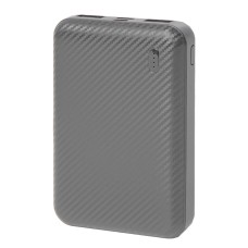 Универсальный аккумулятор Rib 5 (5000 мАч), серый, 9,8х6.3х1,4 см Универсальный аккумулятор Rib 5 (5000 мАч), серый, 9,8х6.3х1,4 см