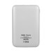 Универсальный аккумулятор Num 5 (5000 мАч), белый, 10,2х6.3х1,2 см Универсальный аккумулятор Num 5 (5000 мАч), белый, 10,2х6.3х1,2 см