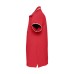 Поло "Practice" красный с белым_M, 100% х/б, 270г/м2