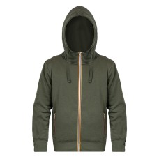 Толстовка мужская "LAS VEGAS MAN", зеленый, 2XL, 65% полиэстер, 35% хлопок, 280 г/м2