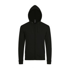 Толстовка мужская на молнии с капюшоном STONE, черный, 3XL, 50% хлопок, 50% полиэстер, 260 г/м2 Толстовка мужская на молнии с капюшоном STONE, черный, 3XL, 50% хлопок, 50% полиэстер, 260 г/м2