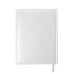 Ежедневник недатированный Joy, А5, белый, белый блок, серебряный обрез Ежедневник недатированный Joy, А5, белый, белый блок, серебряный обрез