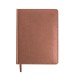 Ежедневник недатированный Joy, А5, коричневый, белый блок, золотой обрез Ежедневник недатированный Joy, А5, коричневый, белый блок, золотой обрез