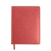 Ежедневник недатированный Joy, А5, красный, белый блок, золотой обрез Ежедневник недатированный Joy, А5, красный, белый блок, золотой обрез