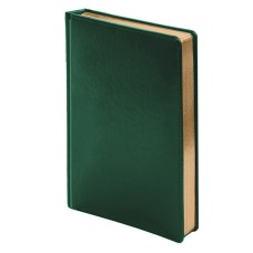 Ежедневник недатированный Joy, А5, темно-зеленый, белый блок, золотой обрез Ежедневник недатированный Joy, А5, темно-зеленый, белый блок, золотой обрез