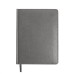 Ежедневник недатированный Joy, А5, темно-серый, белый блок, серебряный обрез Ежедневник недатированный Joy, А5, темно-серый, белый блок, серебряный обрез