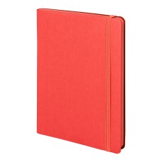 Ежедневник недатированный Shady, А5, красный, кремовый блок в линейку, красный обрез Ежедневник недатированный Shady, А5, красный, кремовый блок в линейку, красный обрез