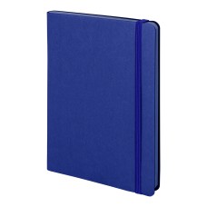 Ежедневник недатированный Shady, А5, синий, кремовый блок в линейку, темно-синий обрез Ежедневник недатированный Shady, А5, синий, кремовый блок в линейку, темно-синий обрез