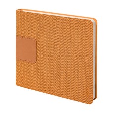 Ежедневник недатированный Scotty, А5-, оранжевый, кремовый блок, без обреза Ежедневник недатированный Scotty, А5-, оранжевый, кремовый блок, без обреза