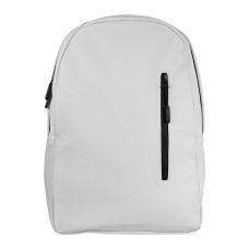 Рюкзак водостойкий "Simple", белый, 45 х 32 х 13 см, 100% полиуретан Рюкзак водостойкий "Simple", белый, 45 х 32 х 13 см, 100% полиуретан