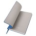 Бизнес-блокнот "Biggy", B5 формат, голубой, серый форзац, мягкая обложка, в клетку Бизнес-блокнот "Biggy", B5 формат, голубой, серый форзац, мягкая обложка, в клетку