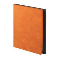 Ежедневник недатированный Solas, формат А5, с магнитом, оранжевый, кремовый блок в линейку Ежедневник недатированный Solas, формат А5, с магнитом, оранжевый, кремовый блок в линейку