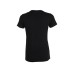 Футболка женская REGENT WOMEN, глубокий черный_L, 100% х/б, 150 г/м2