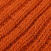 Шарф вязаный НАСВЯЗИ©, оранжевый, 30% шерсть,70% акрил Шарф вязаный НАСВЯЗИ©, оранжевый, 30% шерсть,70% акрил