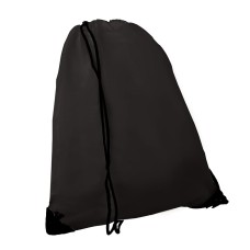 Рюкзак "Promo", черный, 33х38,5х1см, полиэстер, шелкография Рюкзак "Promo", черный, 33х38,5х1см, полиэстер, шелкография