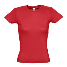 Футболка "Miss", красный_2XL, 100% х/б, 150 г/м2 Футболка "Miss", красный_2XL, 100% х/б, 150 г/м2