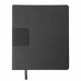 Бизнес-блокнот "Tweedi", 150х180 мм, серый, кремовая бумага, гибкая обложка, в линейку