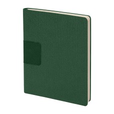 Бизнес-блокнот "Tweedi", 150х180 мм, темно-зеленый, кремовая бумага, гибкая обложка, в линейку Бизнес-блокнот "Tweedi", 150х180 мм, темно-зеленый, кремовая бумага, гибкая обложка, в линейку