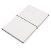 Бизнес-блокнот "Combi", 130*210 мм, бело-черный, кремовый форзац, гибкая обложка, в клетку/нелин Бизнес-блокнот "Combi", 130*210 мм, бело-черный, кремовый форзац, гибкая обложка, в клетку/нелин