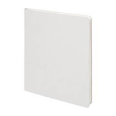 Бизнес-блокнот "Cubi", 150*180 мм, белый, кремовый форзац, мягкая обложка, в линейку Бизнес-блокнот "Cubi", 150*180 мм, белый, кремовый форзац, мягкая обложка, в линейку