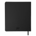 Бизнес-блокнот "Cubi", 150*180 мм, черный, кремовый форзац, мягкая обложка, в линейку