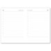 Ежедневник недатированный Anderson, А5, белый, белый блок Ежедневник недатированный Anderson, А5, белый, белый блок