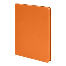 Ежедневник недатированный Pulpy, А5, оранжевый, кремовый блок в линейку, оранжевый срез Ежедневник недатированный Pulpy, А5, оранжевый, кремовый блок в линейку, оранжевый срез