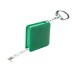 Брелок-рулетка (1 м), зеленый, 4х4х1 см, пластик Брелок-рулетка (1 м), зеленый, 4х4х1 см, пластик