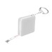 Брелок-рулетка (1 м), белый, 4х4х1 см, пластик Брелок-рулетка (1 м), белый, 4х4х1 см, пластик