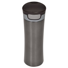 Термокружка дорожная вакуумная DISCOVER, 450 мл, серый, пластик, металл Термокружка дорожная вакуумная DISCOVER, 450 мл, серый, пластик, металл