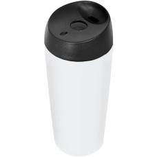 Термокружка дорожная "Гран-при", 450 мл, белый матовый, металл, лазерная гравировка Термокружка дорожная "Гран-при", 450 мл, белый матовый, металл, лазерная гравировка